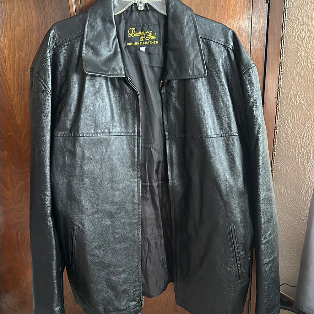 Black Genuine Leather Jacket